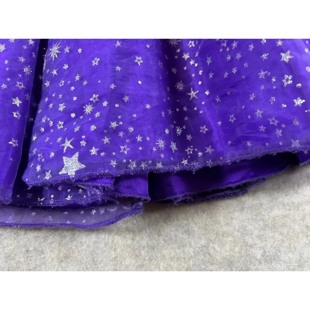 Disney Halloween Minnie Mouse Witch Dress Costume and Hat Size 5/6